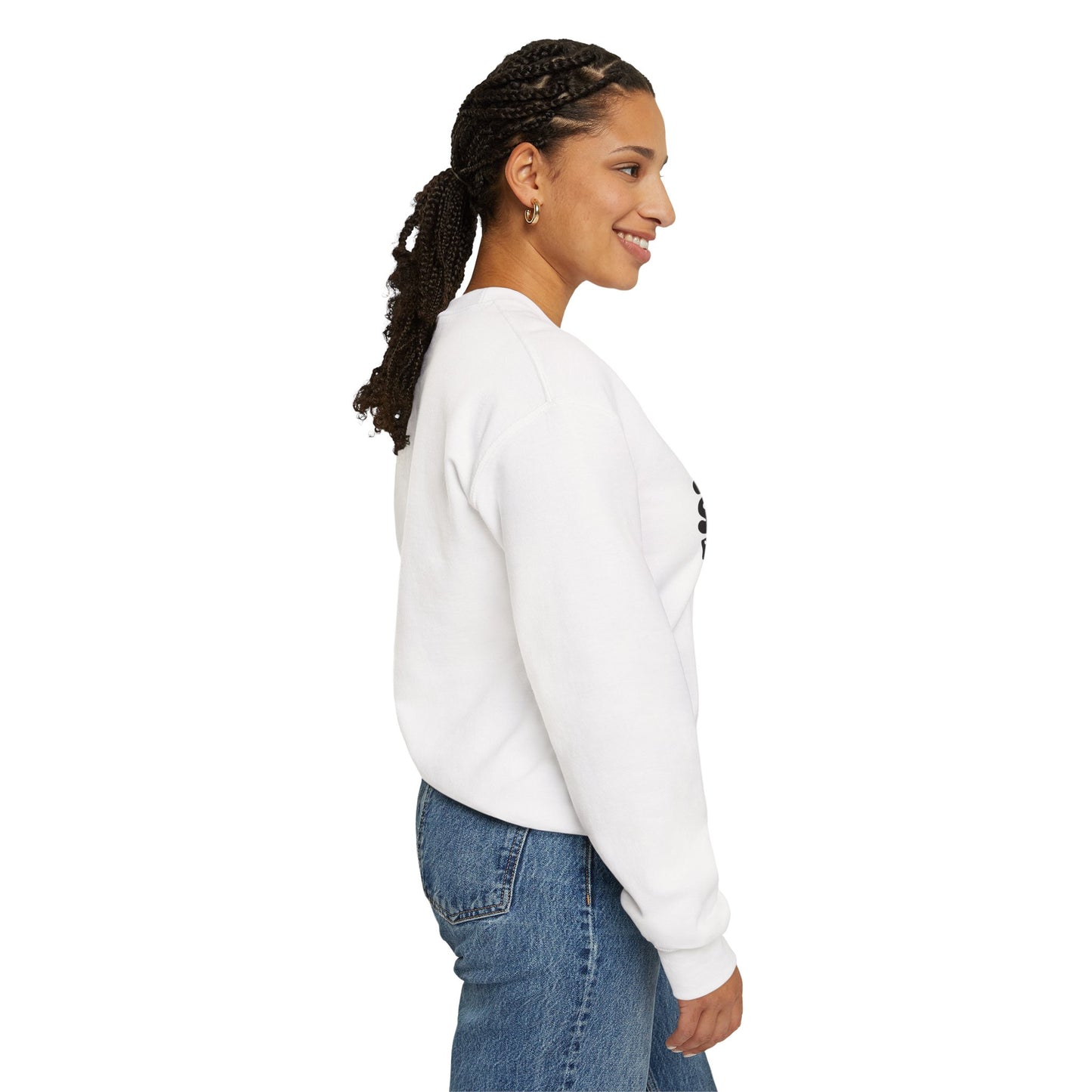 Crewneck Sweatshirt – "Somebody's Spoiled Blue Collar Wife" Retro Graphic