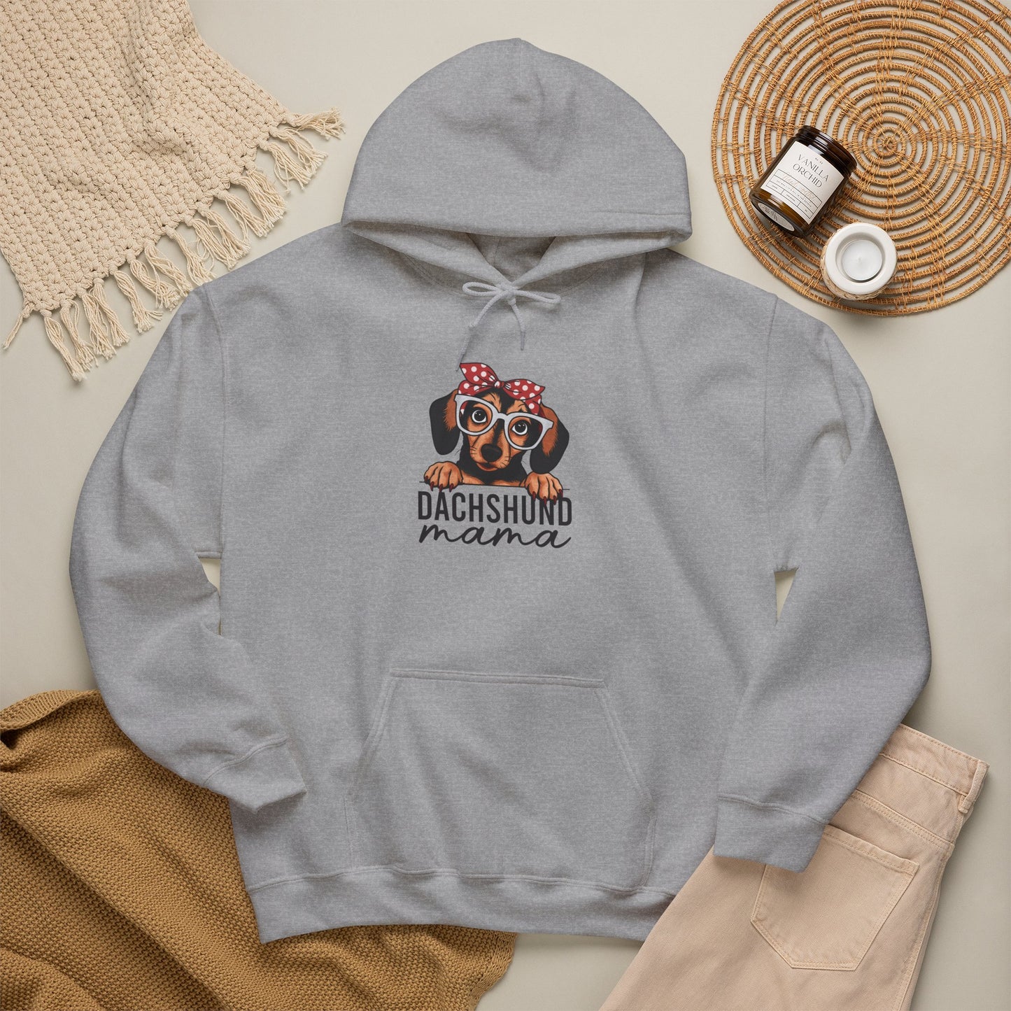 Dachshund Mama Hoodie – Cute Wiener Dog Mom Pullover