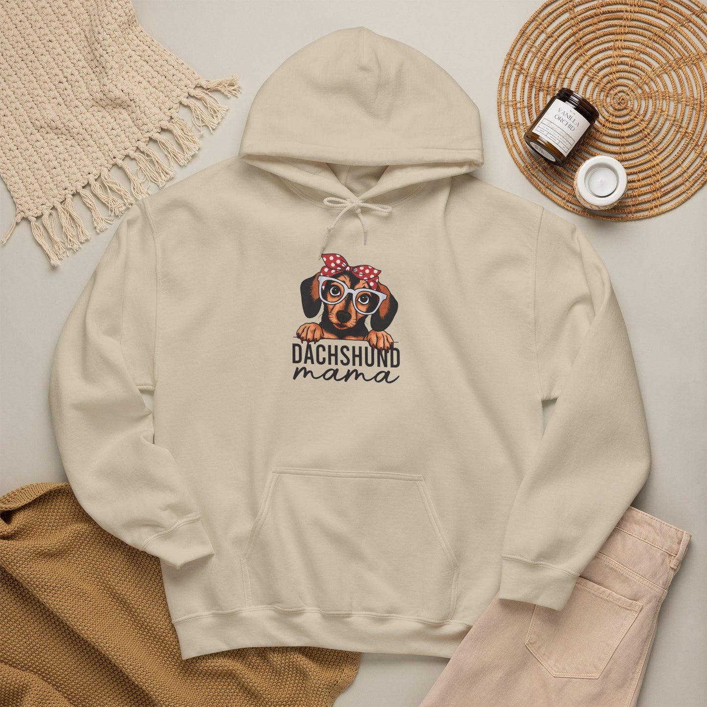 Dachshund Mama Hoodie – Cute Wiener Dog Mom Pullover