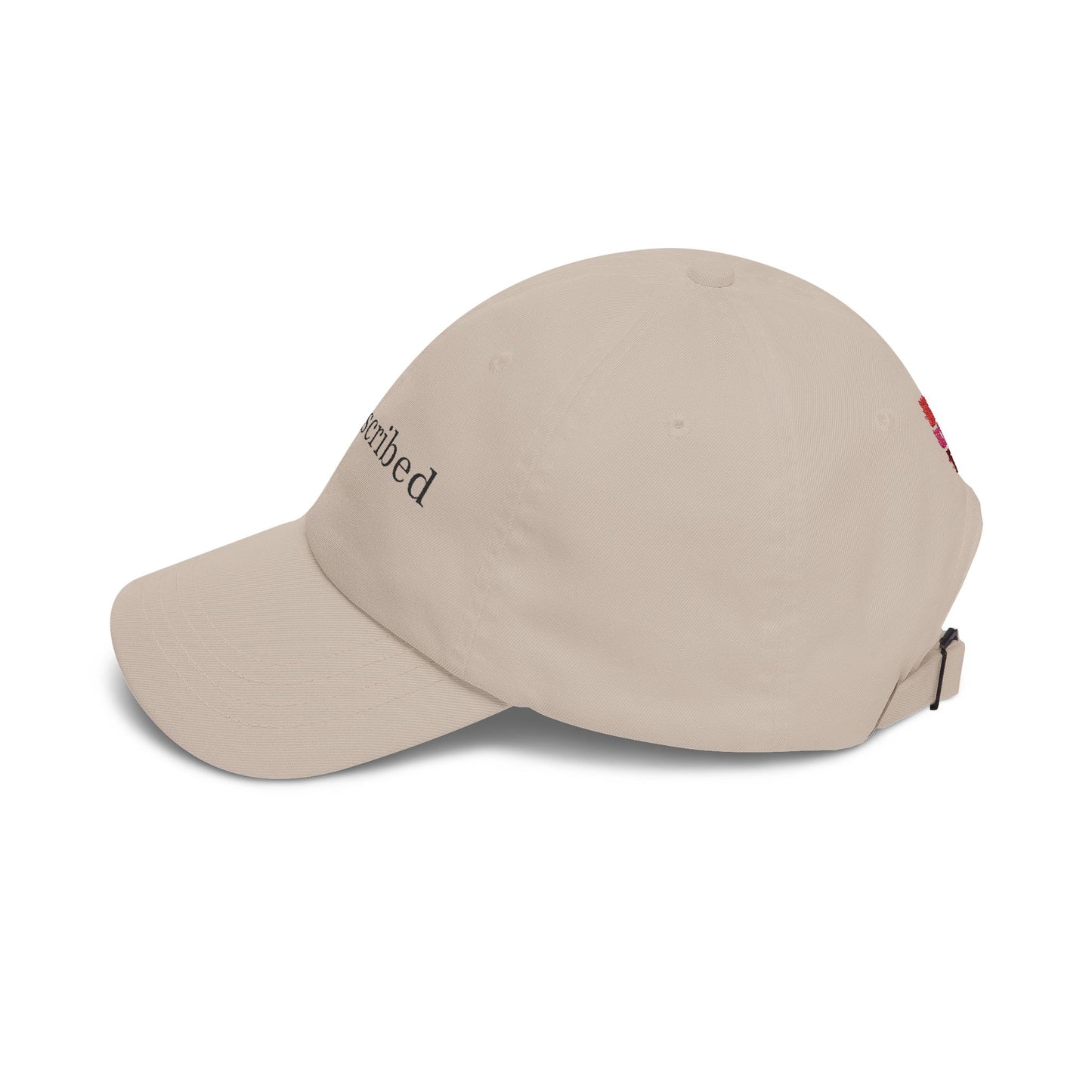 Dad Cap — "Unsubscribed" Front, "In My Self-Love Era" Back — Minimal Single Life Hat