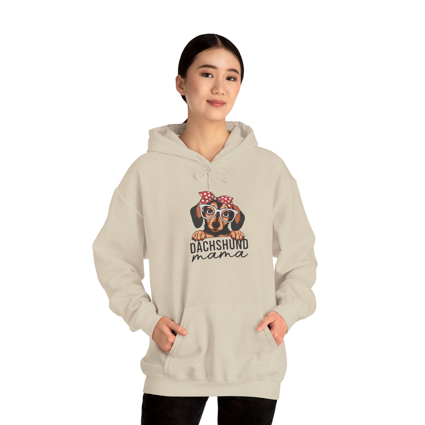 Dachshund Mama Hoodie – Cute Wiener Dog Mom Pullover