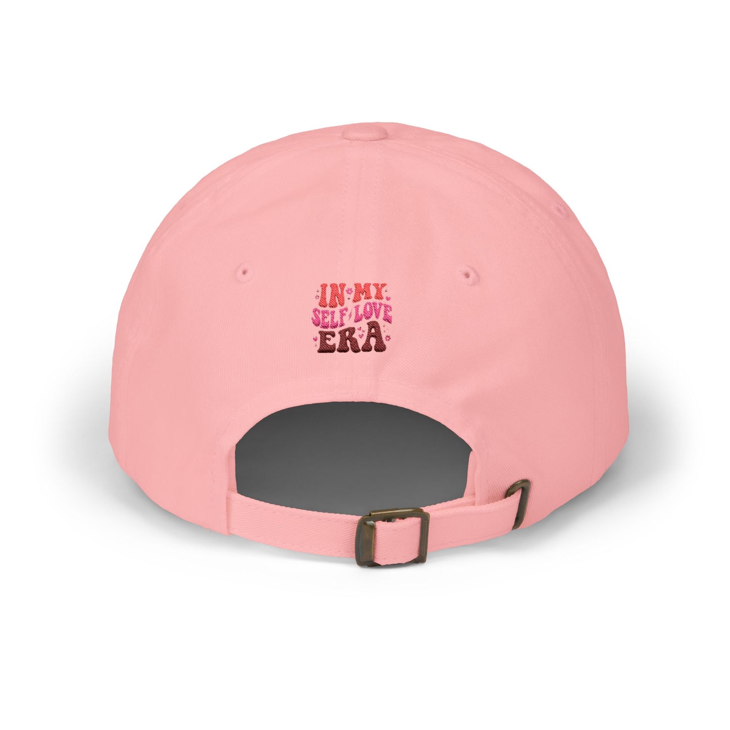 Dad Cap — "Unsubscribed" Front, "In My Self-Love Era" Back — Minimal Single Life Hat