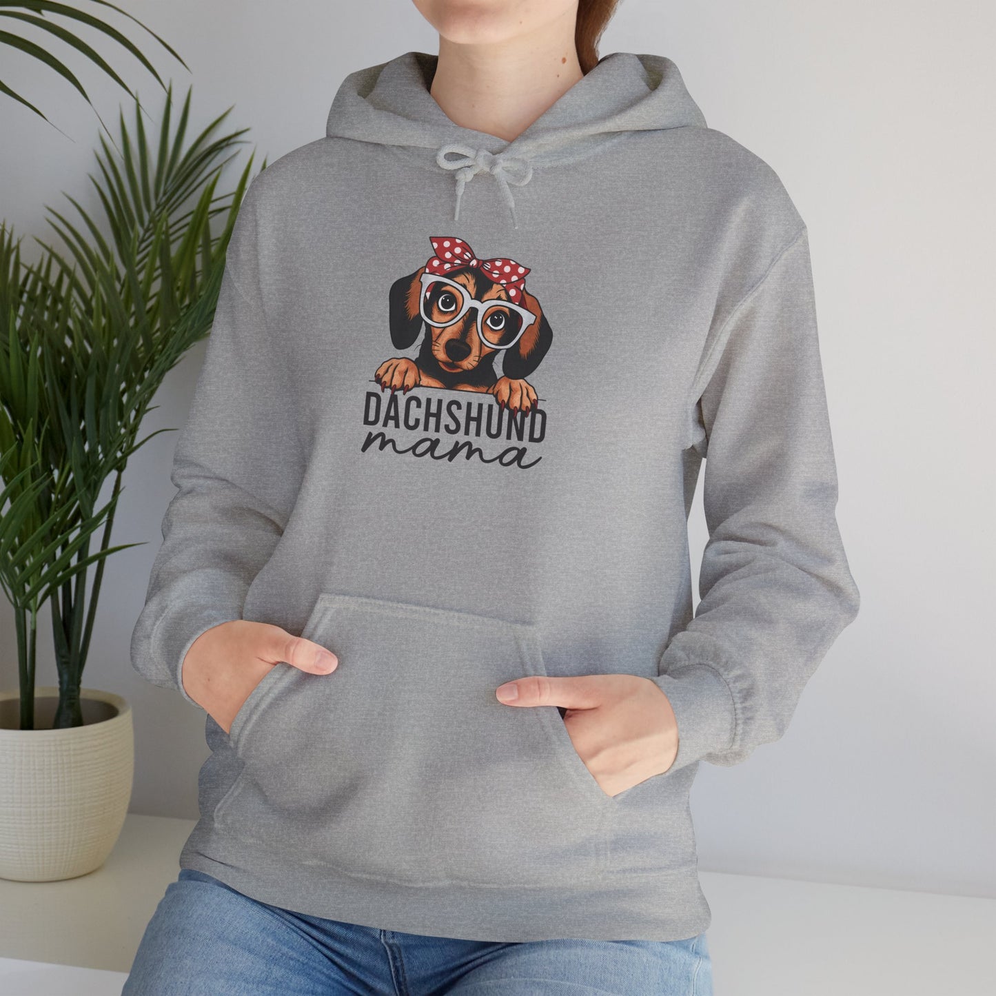 Dachshund Mama Hoodie – Cute Wiener Dog Mom Pullover