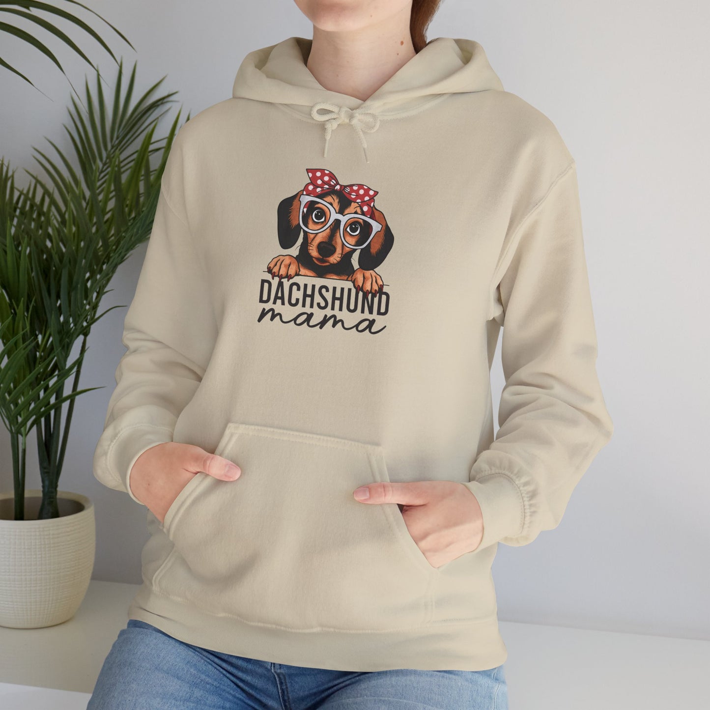 Dachshund Mama Hoodie – Cute Wiener Dog Mom Pullover