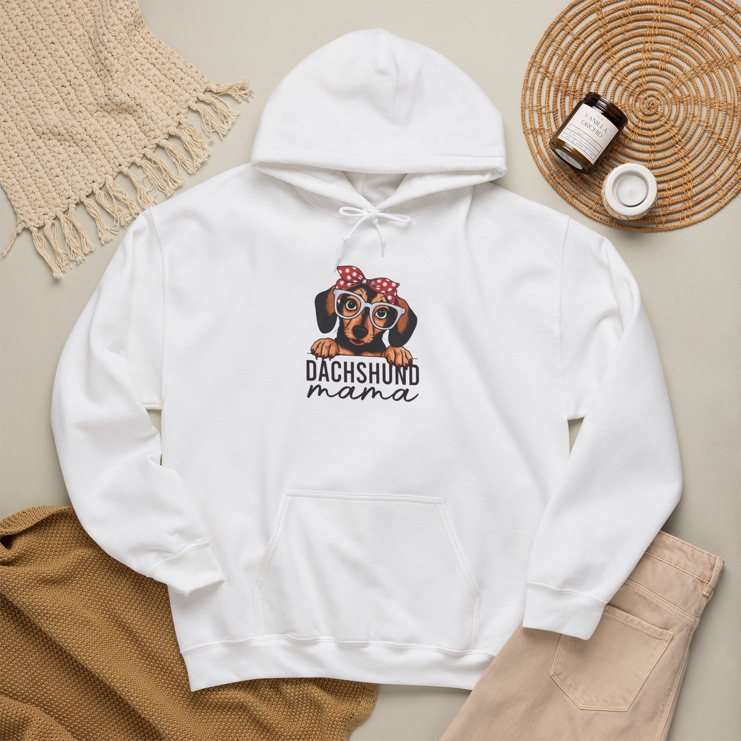Dachshund Mama Hoodie – Cute Wiener Dog Mom Pullover