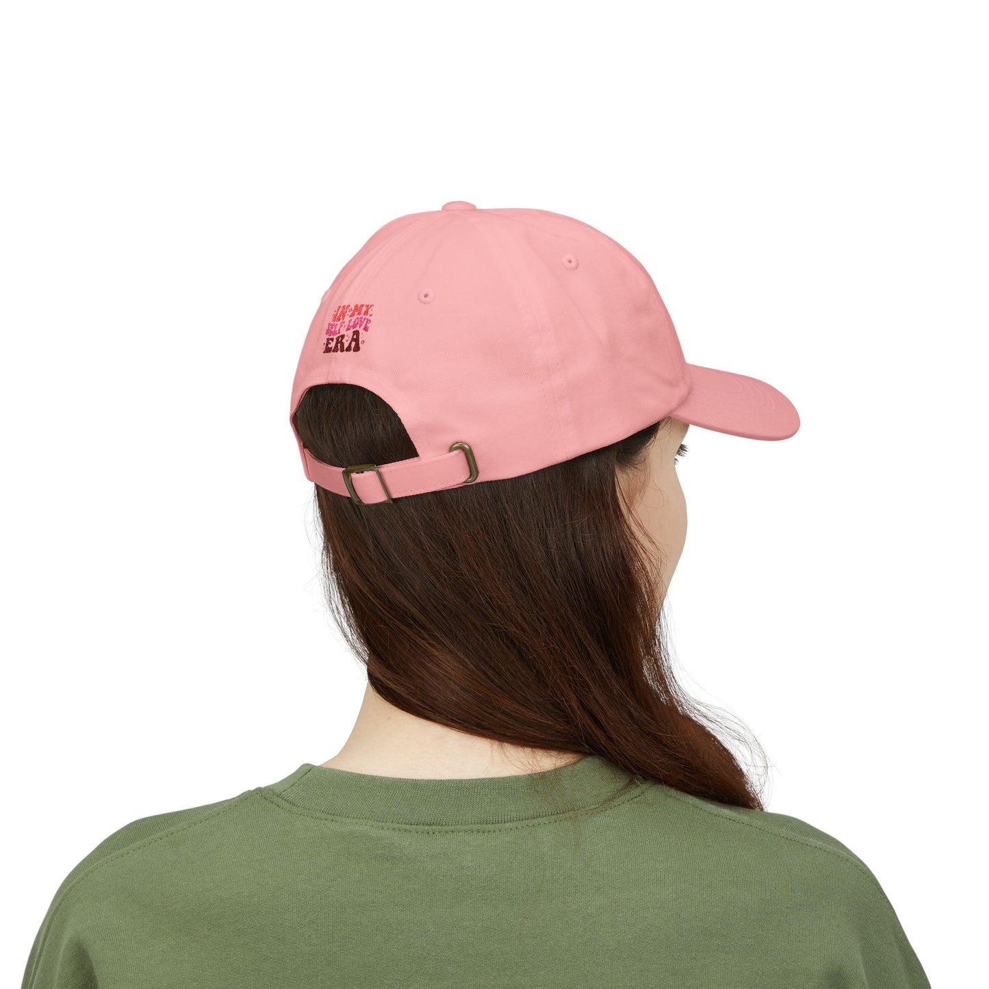 Dad Cap — "Unsubscribed" Front, "In My Self-Love Era" Back — Minimal Single Life Hat