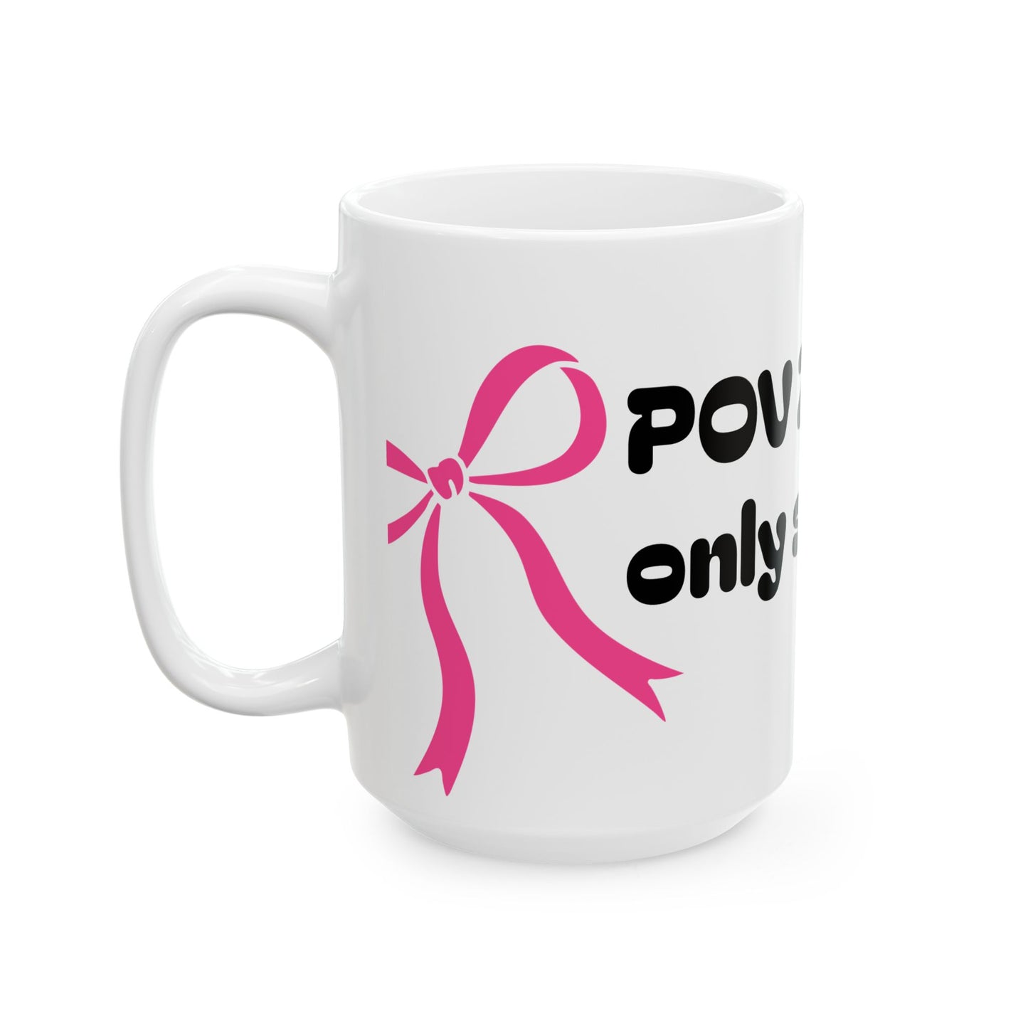 POV 2026 Mug – “We’re Only Side Jobs” Funny Political Coffee Cup (11oz/15oz)
